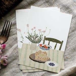 Postcard: Breakfast Table