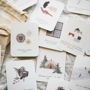 Advent Calendar Activity Cards PDF Printable