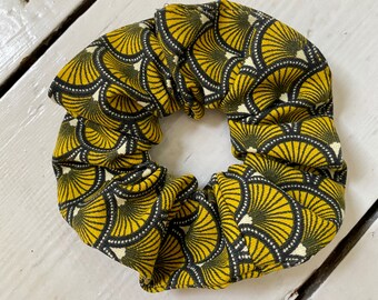 Scrunchies, Hair Scrunchies, Hair ties, Hair Accessories, Japanese fans print scrunchies, , Pony tail ties, Pony tail accessories,