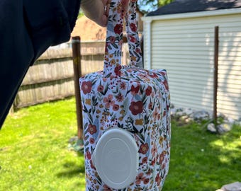 Handmade Diaper and Wipe pouch