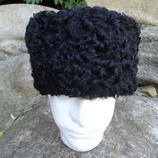 Papakha Kubanka Natural Fur Karakul Hat Winter Cap Real Sheepskin Hat