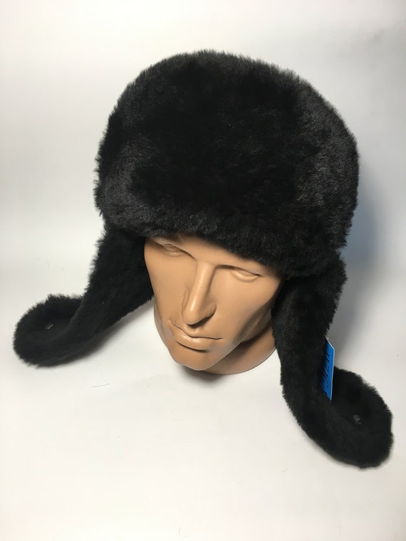 shearling hat mens
