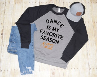 ADULT unisex crewneck sweatshirt, dance apparel, season of dance, soft fleece, North State Ballet, NSB