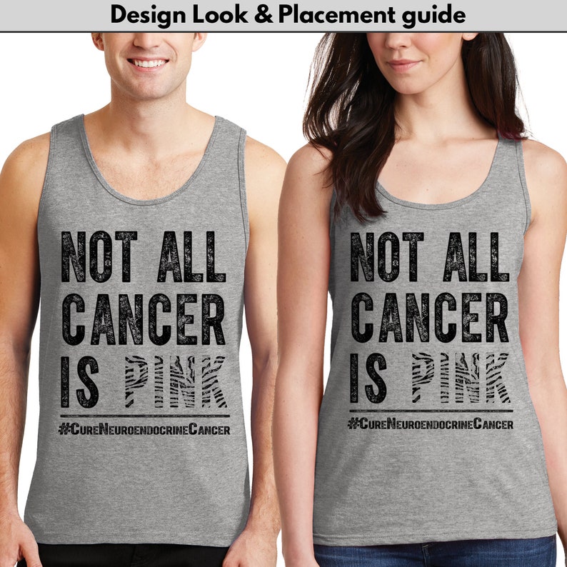 Neuroendocrine Cancer Awareness Shirt / Not All Cancer is Pink Etsy