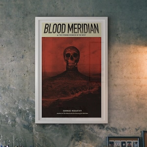 Blood Meridian Reimagined Art Print - Arte de pared - Impresión personalizada - regalo de amante de libros - nerd de libros - Cormac McCarthy - El juez