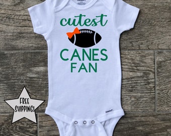 Canes Onesie Etsy