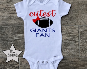 NY Giants onesie, NFL onesie