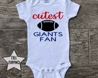 NY Giants onesie, NFL onesie