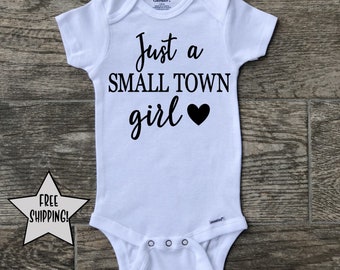 Small town girl onesie