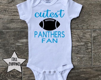 Carolina Panthers onesie, NFL onesie