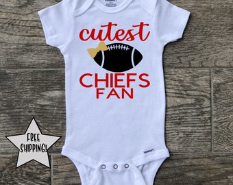 Kansas City Chiefs onesie, NFL onesie