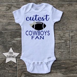 Dallas Cowboys onesie, NFL onesie