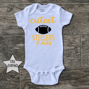 Pittsburgh Steelers onesie, NFL onesie