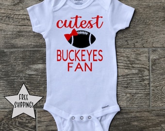 Ohio State Buckeyes onesie, College Football onesie