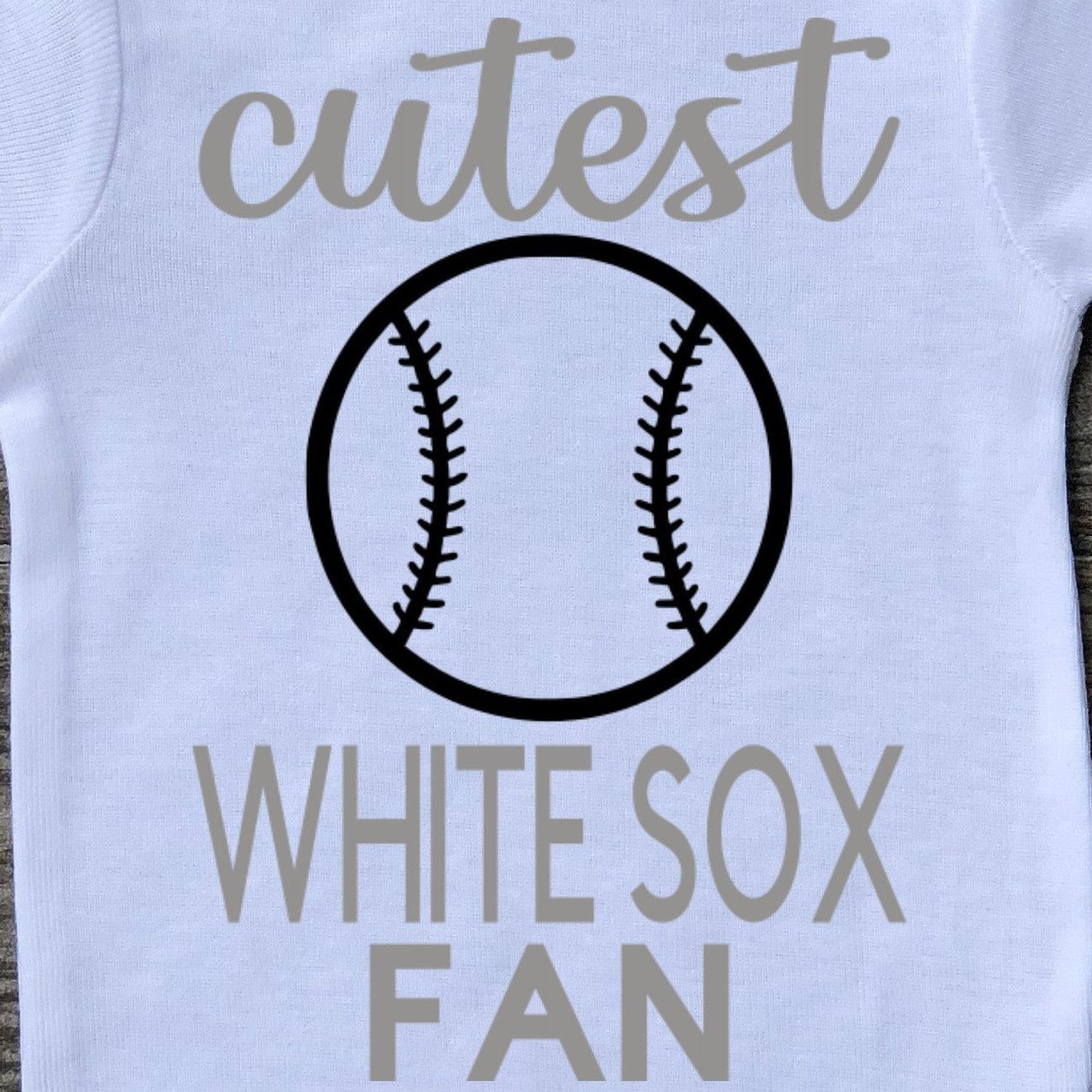 Chicago White Sox Onesie MLB Onesie Baseball Onesie Etsy
