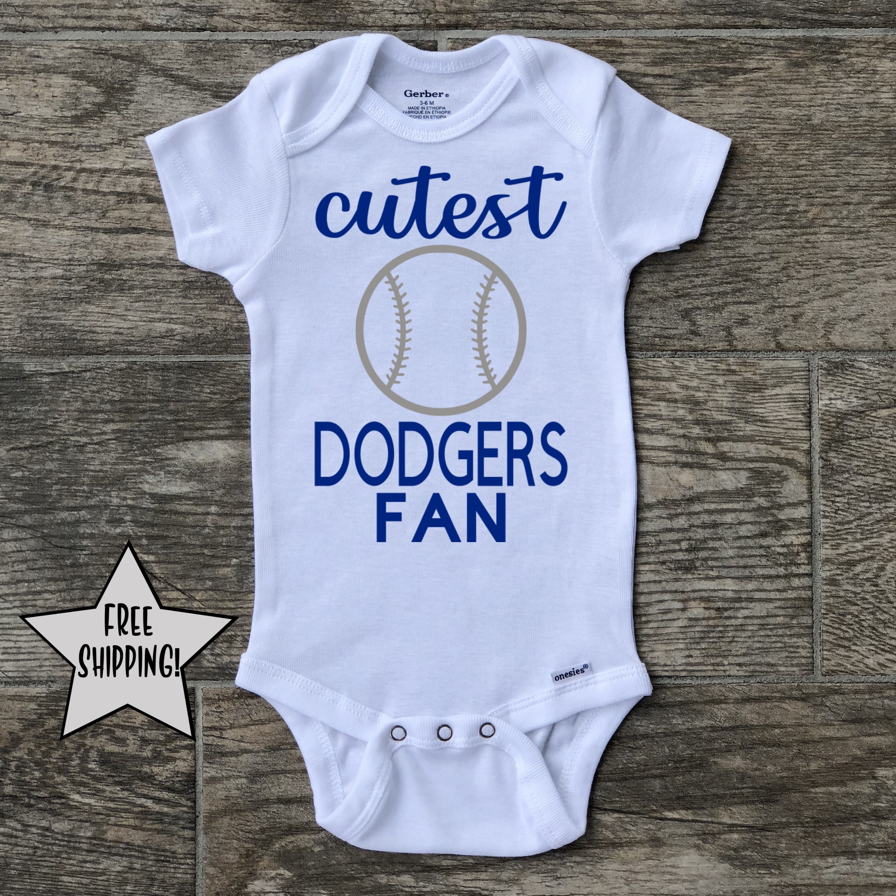 dodgers onesie