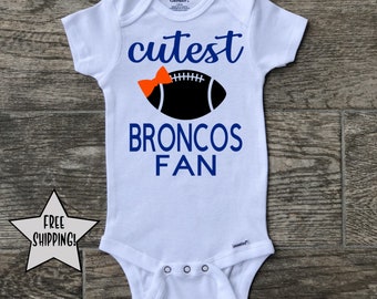 Denver Broncos onesie, NFL onesie