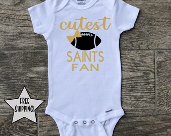 New Orleans Saints onesie, nfl onesie