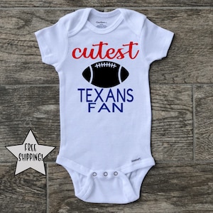Houston Texans onesie, NFL onesie