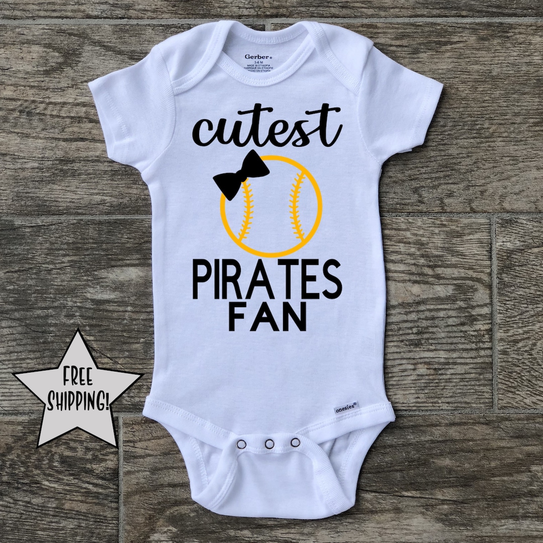 Pittsburgh Pirates Onesie, MLB Onesie, Baseball Onesie