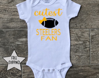 Pittsburgh Steelers onesie, NFL onesie