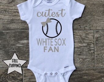 Chicago White Sox Body, MLB Body, Baseball-Strampler