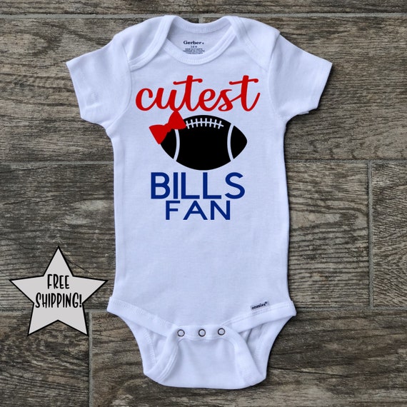 buffalo bills baby onesie
