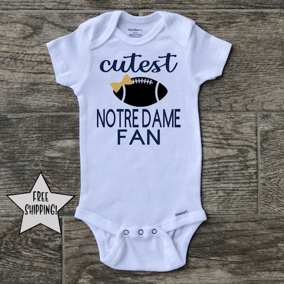 notre dame onesie