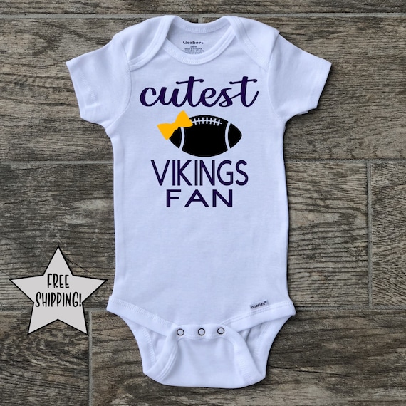 vikings onesie for baby