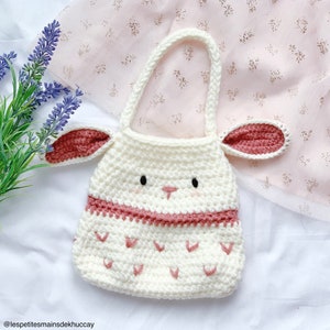 Crochet pattern: Little Bunny Bag image 1