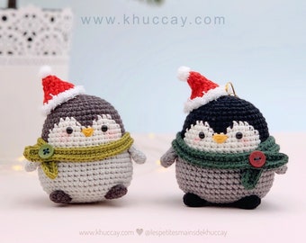 CROCHET PATTERN AMIGURUMI: Pew the baby penguin (English/Français/Espanol)