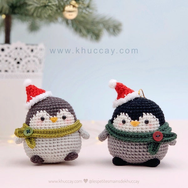 CROCHET PATTERN AMIGURUMI: Pew the baby penguin (English/Français/Espanol)