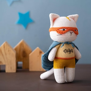 Liam das Kätzchen, Häkelanleitung (Französisch, Englisch, Tieng Viet), Häkelkätzchen, Häkelkatze, Amigurumi-Katze, Plüschkätzchen