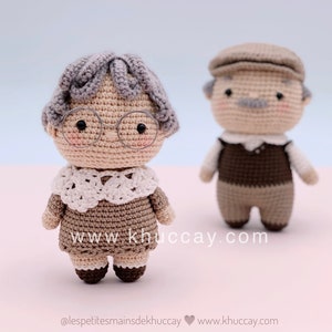CROCHET PATTERN AMIGURUMI: Mami (English/Français/Espanol/Tieng Viet)