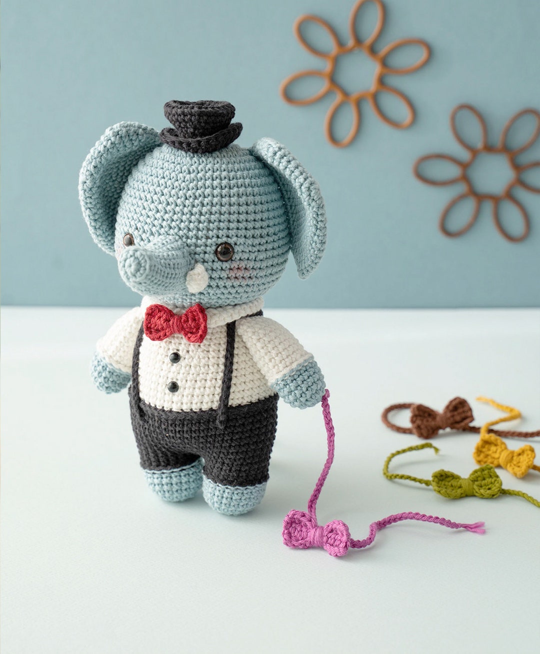 Elliot the Elephant - Crochet Tutorial (french/english/vietnamese), PDF ...
