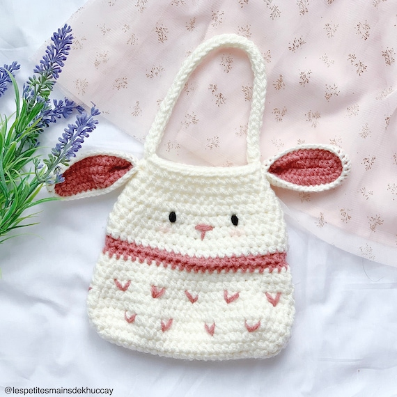 Crochet tutoriel Le petit sac Lapin Etsy France