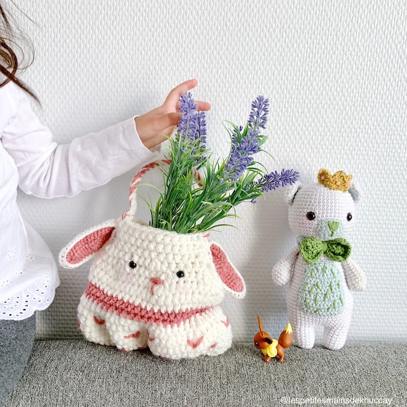 Crochet pattern: Little Bunny Bag image 4