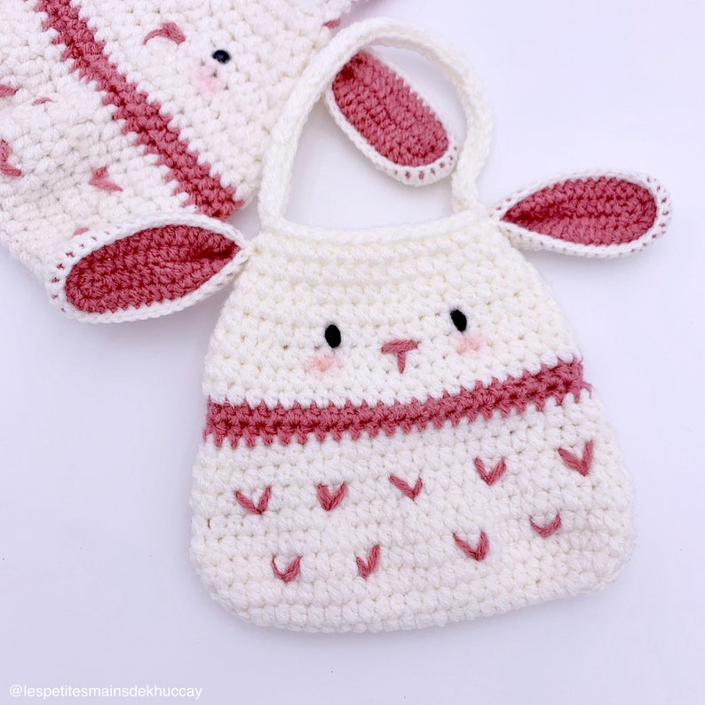 Crochet pattern: Little Bunny Bag image 3