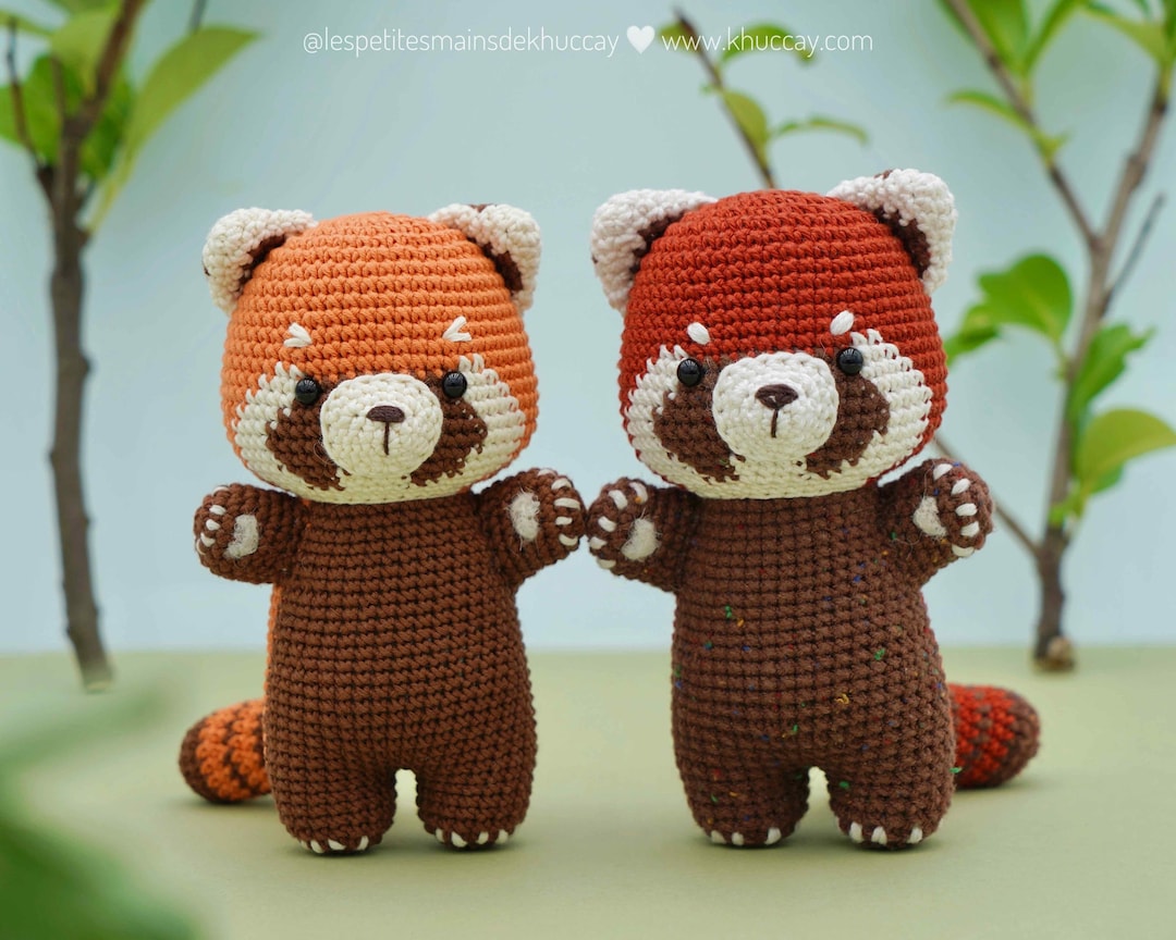 Crochet Paso Amigurumi Osito CariÃ±oso Ron El Panda Rojo Tutorial