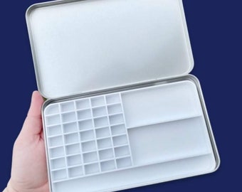 Premium XL Watercolor Palette – 35 Well (Resin Coated)