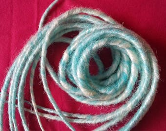 Lots of color Glacier dreads