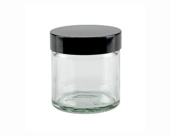 Pot en verre transparent 60 ml