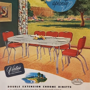Virtue brothers dinette hot sale