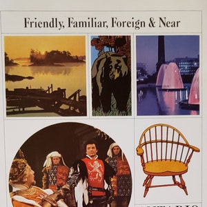 1965 ONTARIO CANADA Tourism Canadian Vacation Travel Lakes Shakespeare Theater City Vintage Print Ad