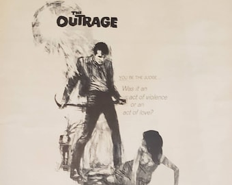 オリジナル 1964 アウトレイジ 映画プレス 白黒 8x10 スナップ写真
