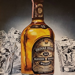 1979 CHIVAS REGAL Blended Scotch Whisky Alcohol Drink Beverage Vintage Print Ad