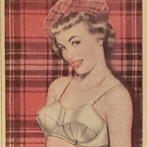 1954 PLAYTEX Living Bra Brassiere Lingerie Womens Clothing Fashion Vintage  Print Ad 