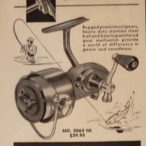 1960s Fishing Reel - Etsy 1960s Fishing Reel - Etsy