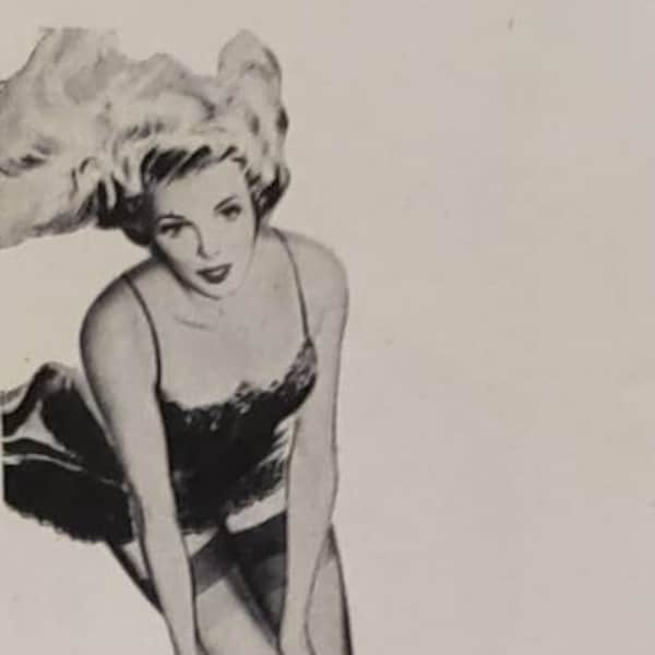 1948 MOJUD HOSIERY Woman Nylon Stockings Glamour Womens Fashion Du Pont Yarns Vintage Print Ad
