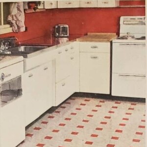 1951 BIRD Craft Tile Rugs Floor Coverings Vintage Print Ad